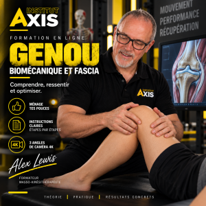 Genou: Techniques intégrées et biomécanique avancée par Alex Lewis, Masso-Kiné
